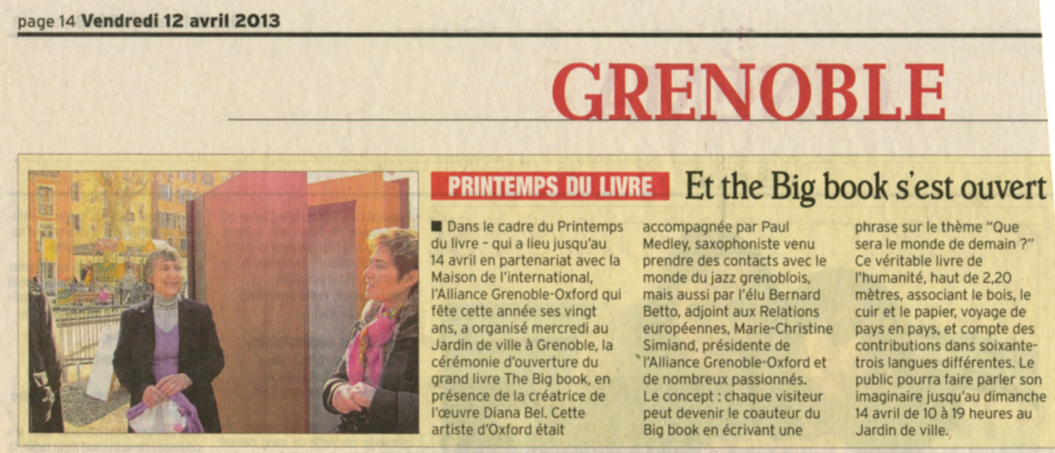LE DAUPHINE, April 2013