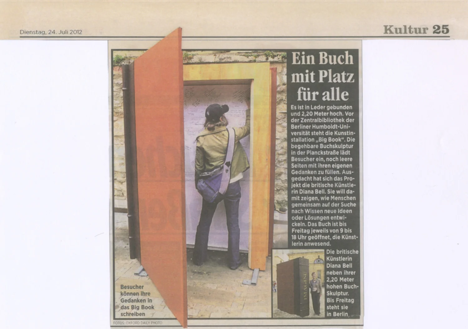 Berliner Zeitung , July 2012