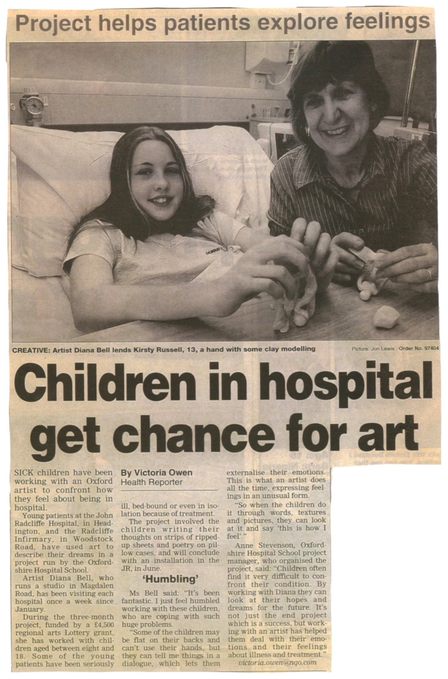 OXFORD MAIL, 2007