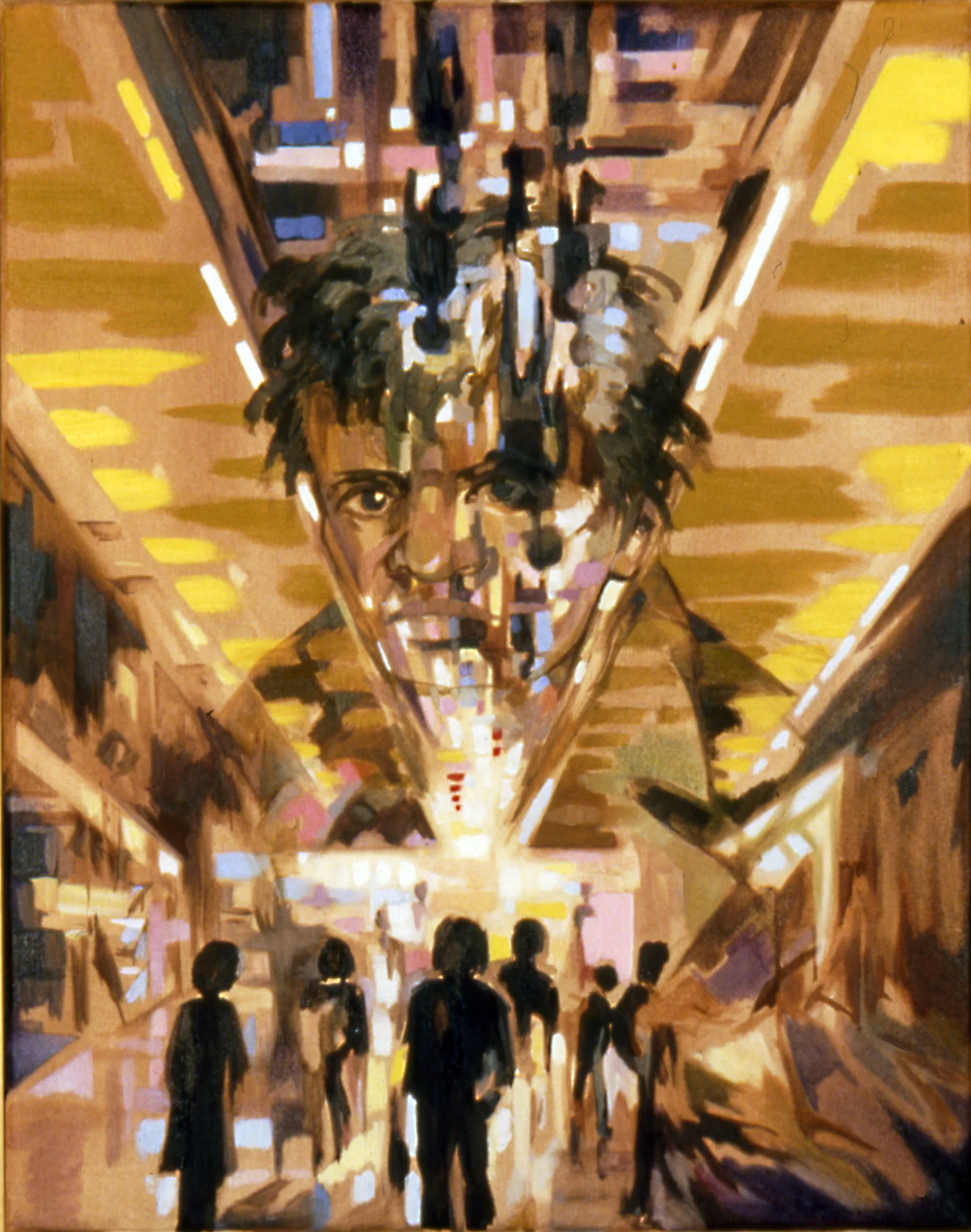 INNER CITY Oil on canvas, 60cm x 70cm