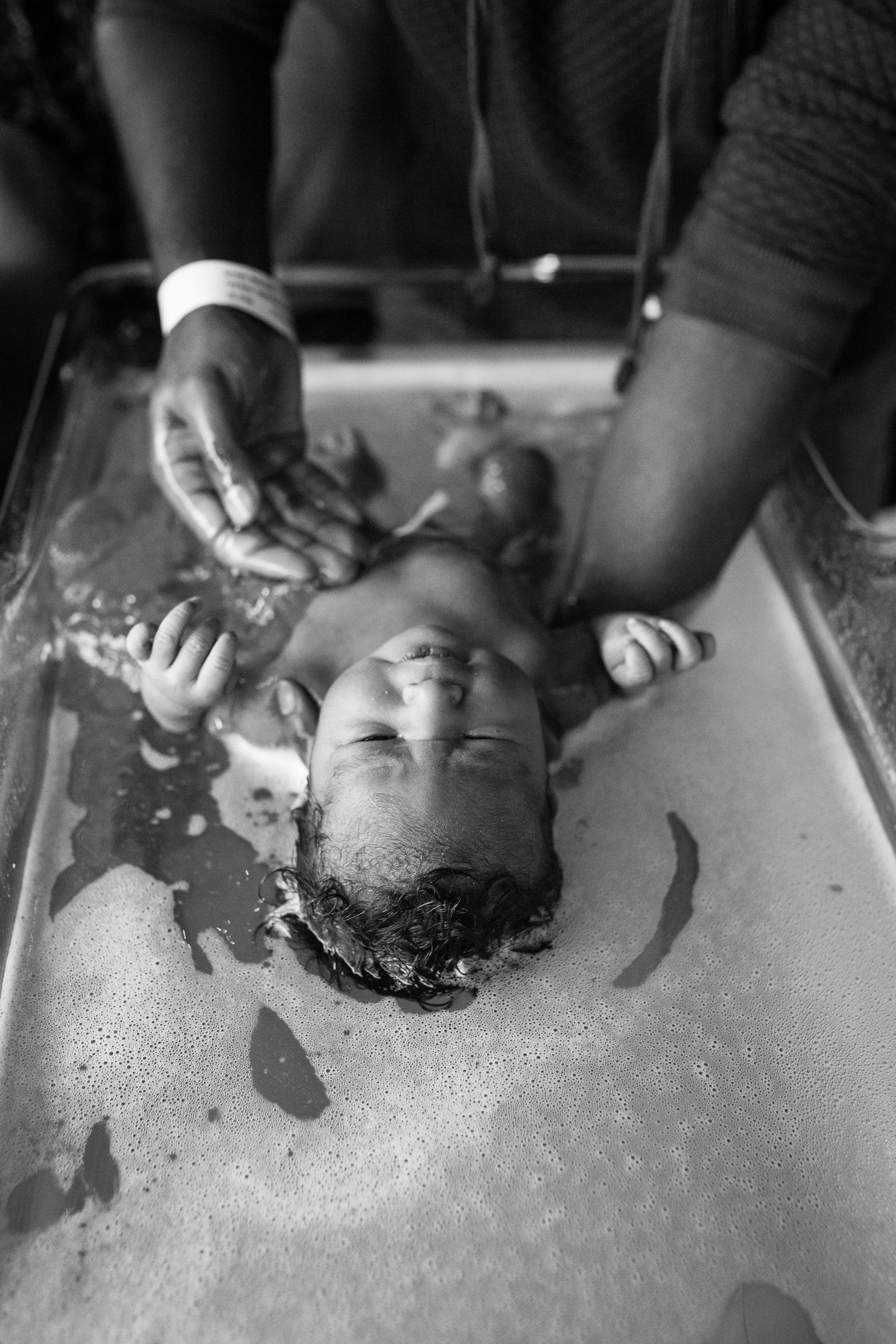 First bath perfection.