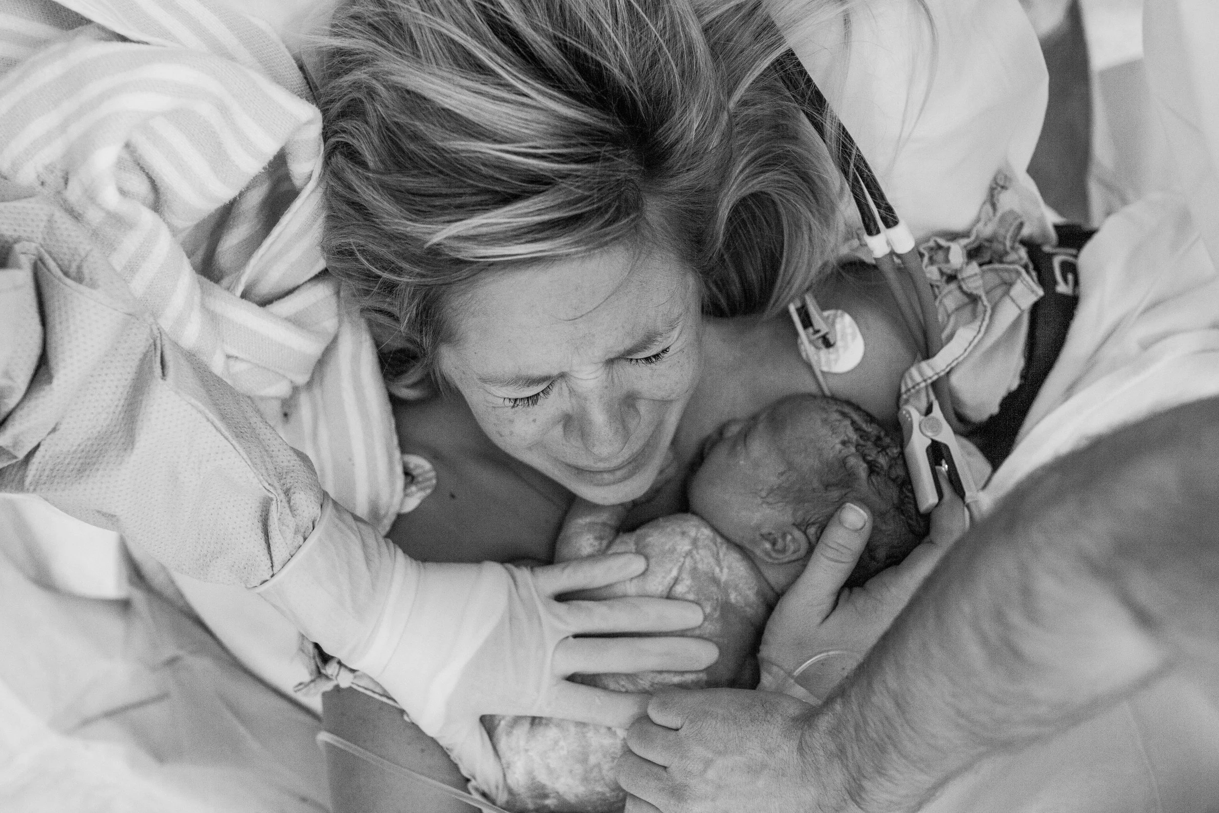 After two beautiful boys this mother welcomes her secretly hoped for baby girl -- "I never knew how much I wanted a girl until now"!