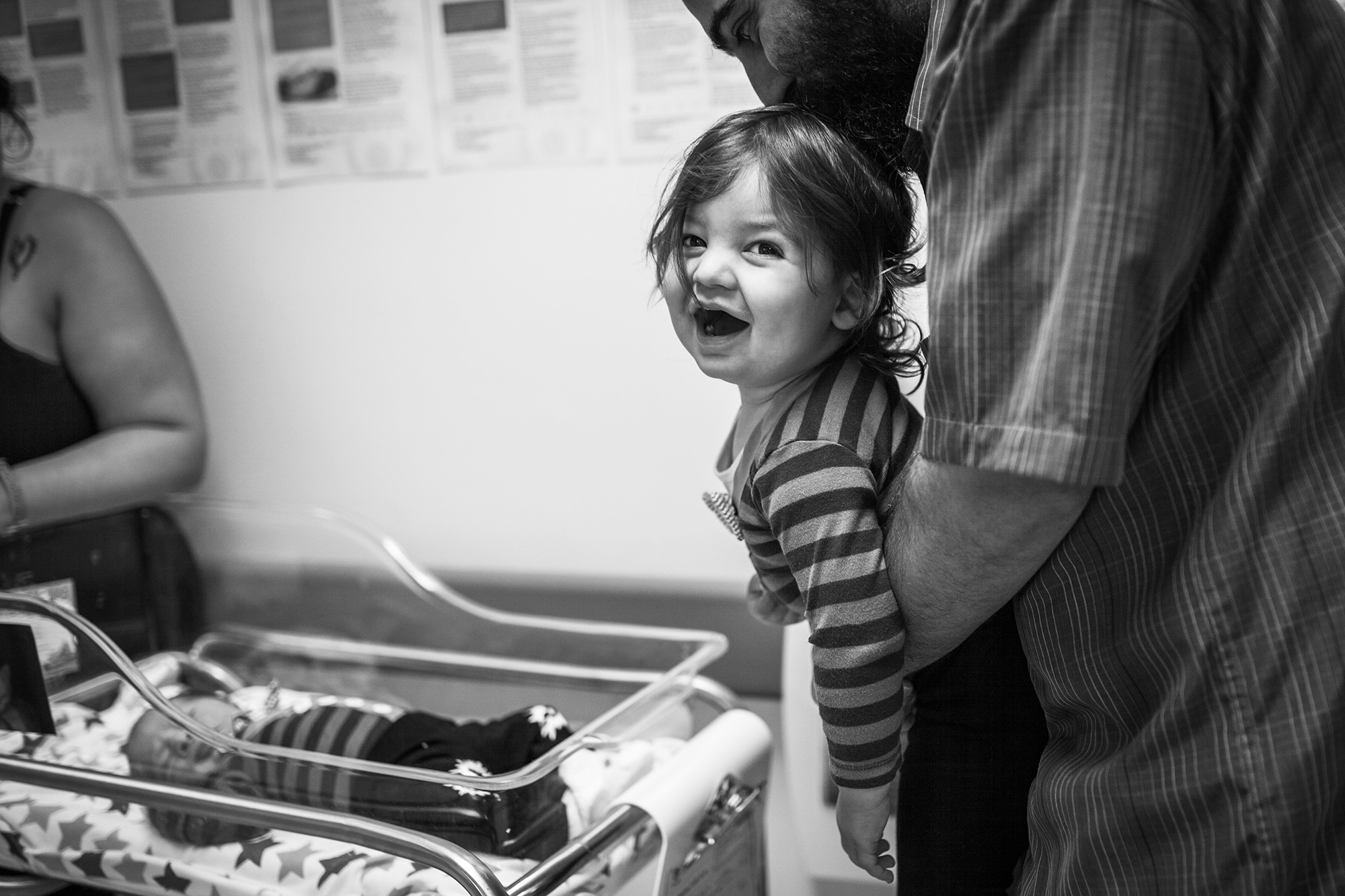 A very proud big brother!