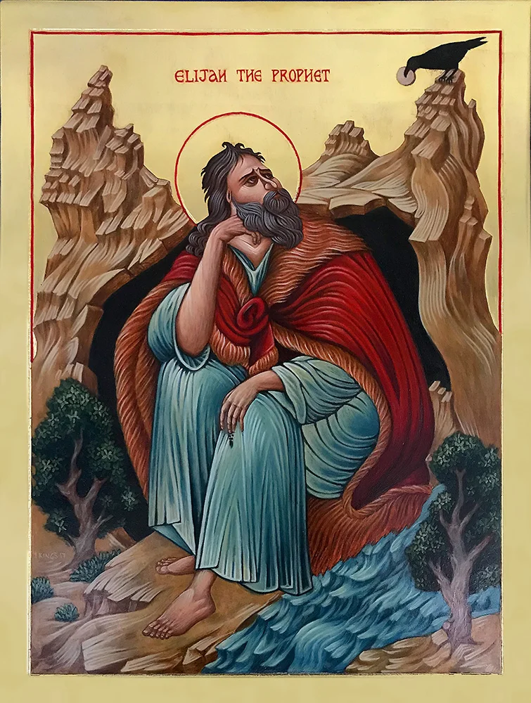 Icon of the Prophet Elijah 35 x 47 cm NZD$2,500.00 Enquire