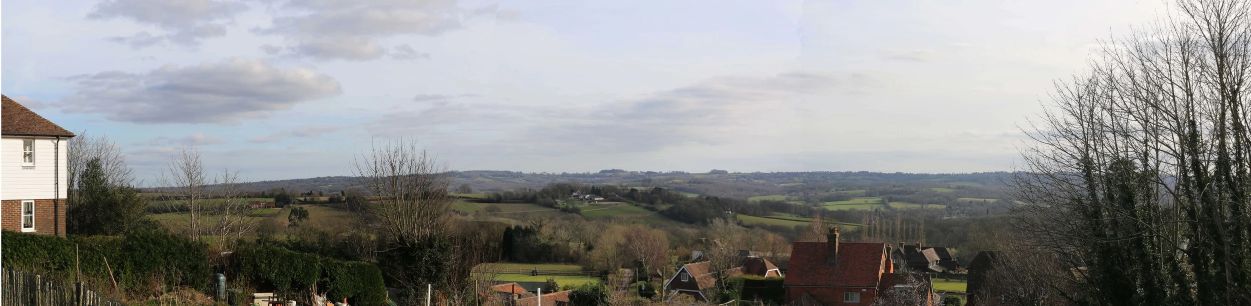 The High Weald Area of Outstanding Natural Beauty, one of the best surviving medieval landscapes in Europe