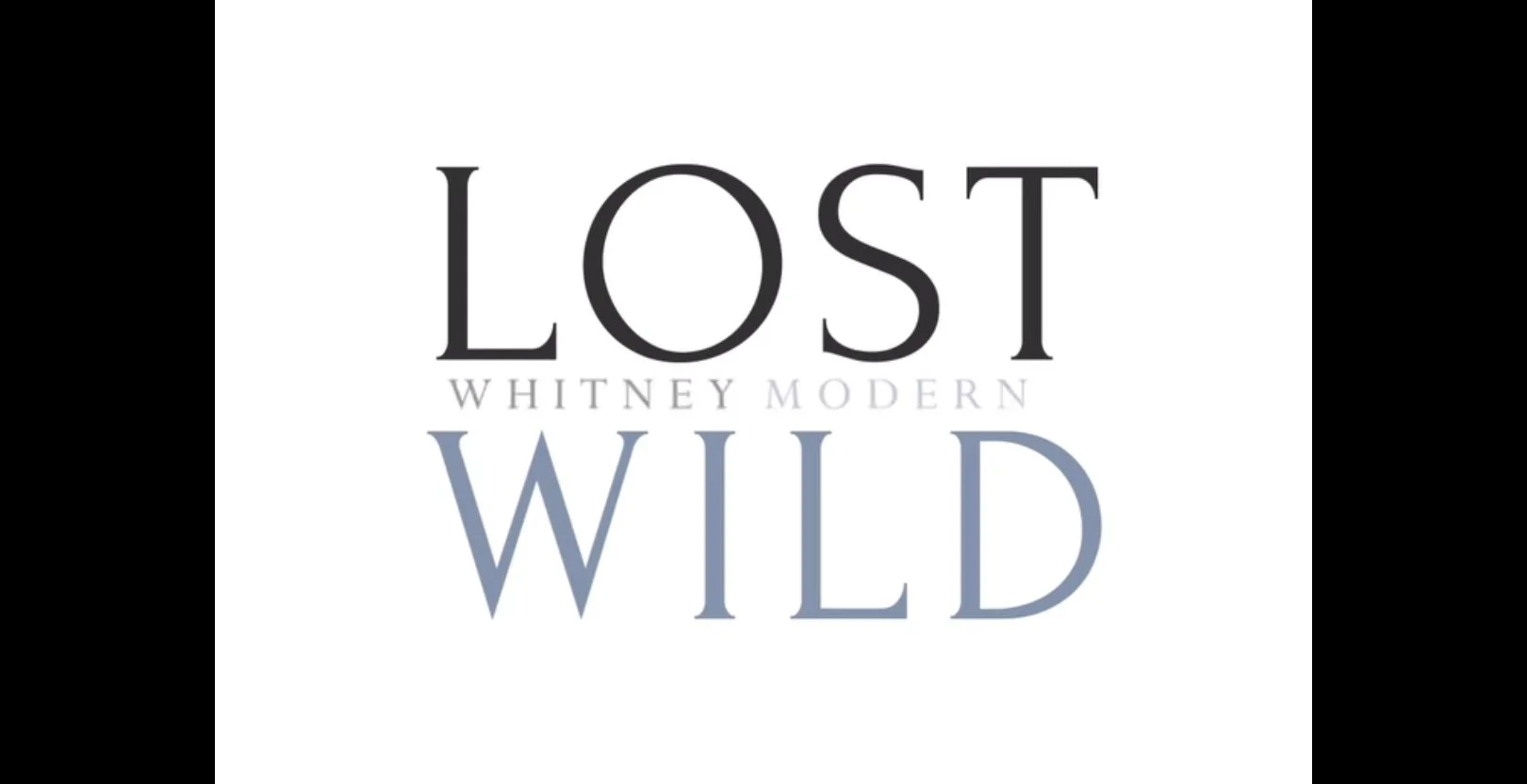 Lost Wild: Reception and Artist Talks