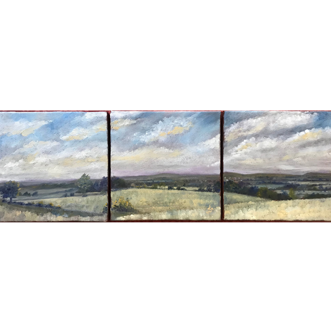 Over Tansor Wold Triptych