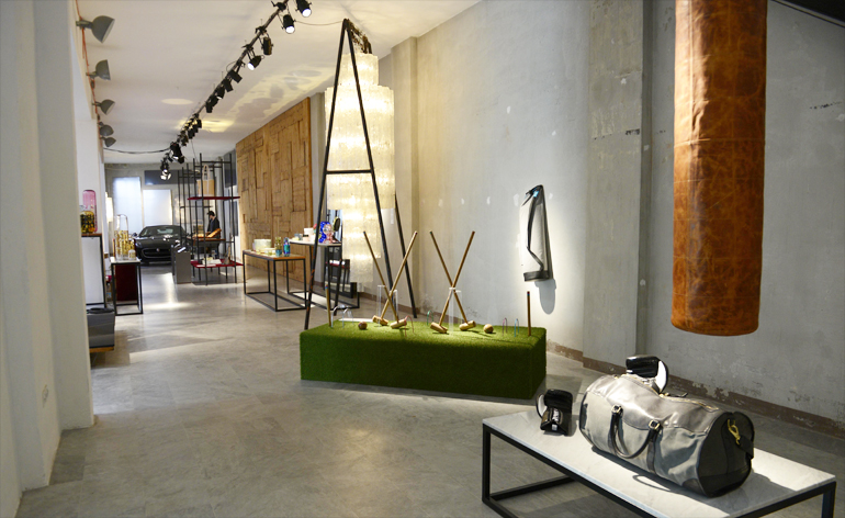 A photo from the WALLPAPER* HANDMADE 2014 exhibition.