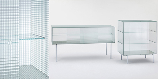 Piero Lissoni's 2016 collection for Glas Italia .