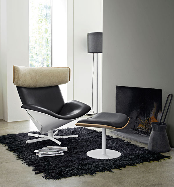 The Almora armchair by Doshi Levien for B&B Italia.