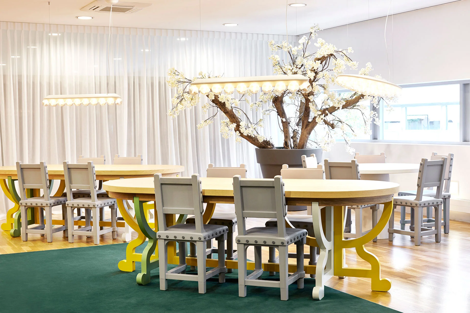 Inside Moooi headquarters in Breda, The Netherlands.