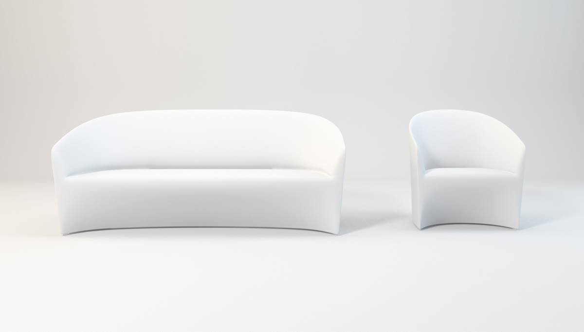 The Serralunga Pine Beach collection includes an outdoor sofa and armchair.