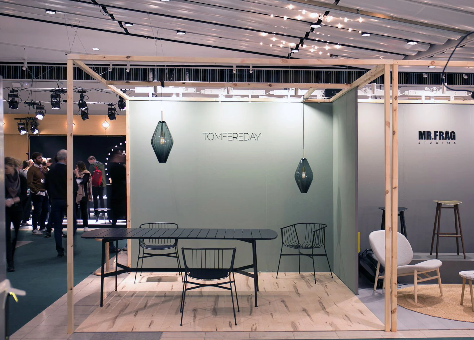 Tom Fereday Stand featuring SP01 at Stockholm Design Week