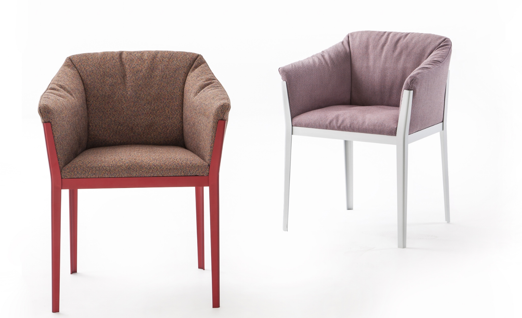 The Cotone armchair designed by Ronan and Erwan Bouroullec for the Cassina Contemporary collection launched during Milan Design Week.
