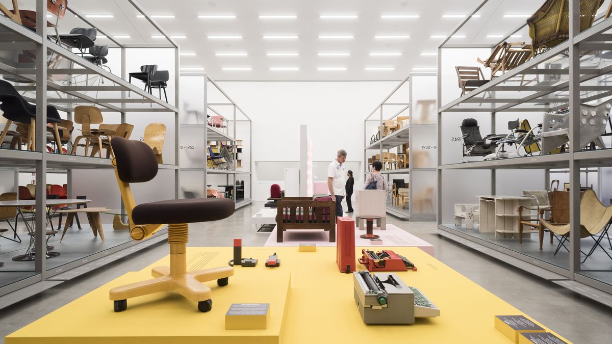 "Poet and Rebel: Ettore Sottsass and the Memphis Legacy” at the Vitra Design Museum until 24 September, 2017. Photo courtesy Vitra Design Museum.