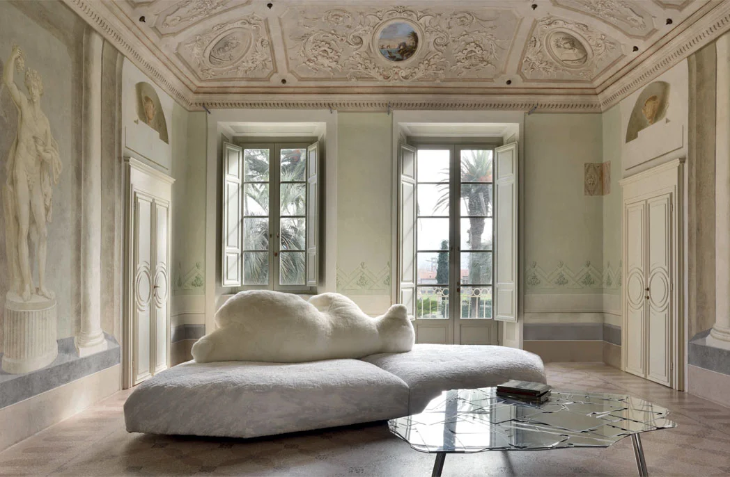 The Pack sofa designed by Francesco Binfaré and launched at the 2017 Milan Furniture Fair is both a provocation and a versatile sofa. 