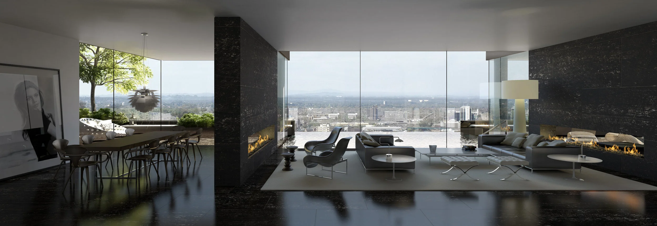 A concept developed by Make architects for a client in London. 