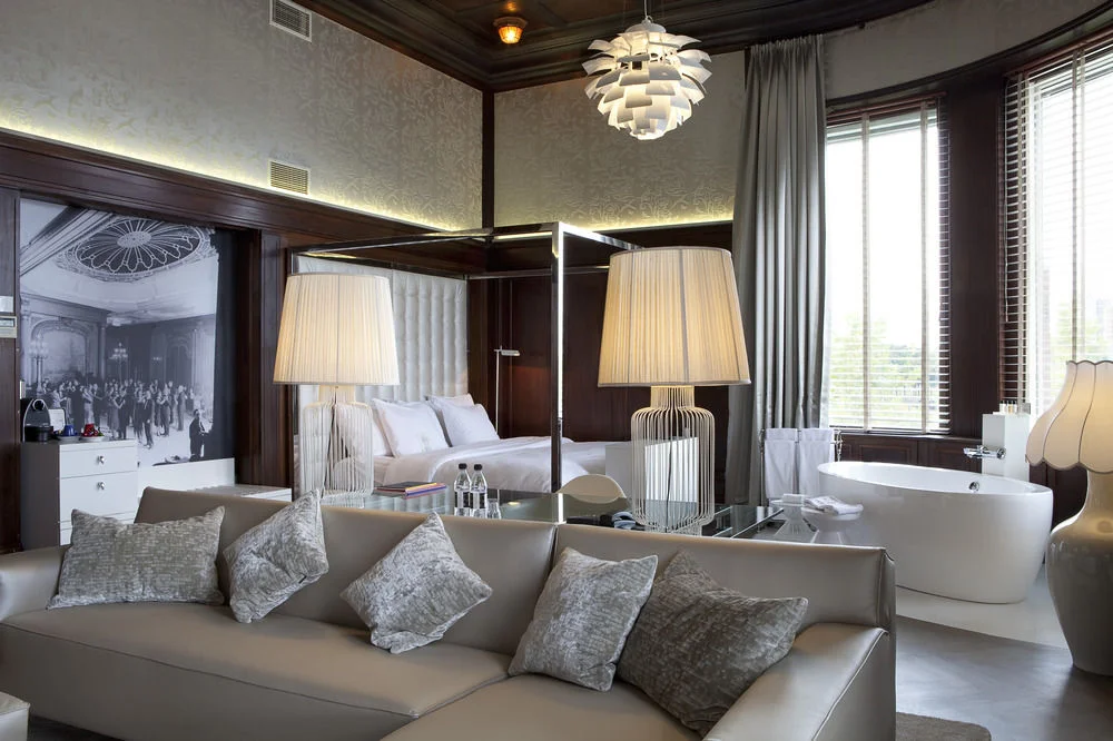 Hotel New York in Rotterdam is quirky and fun, and embeds narrative at every level. 