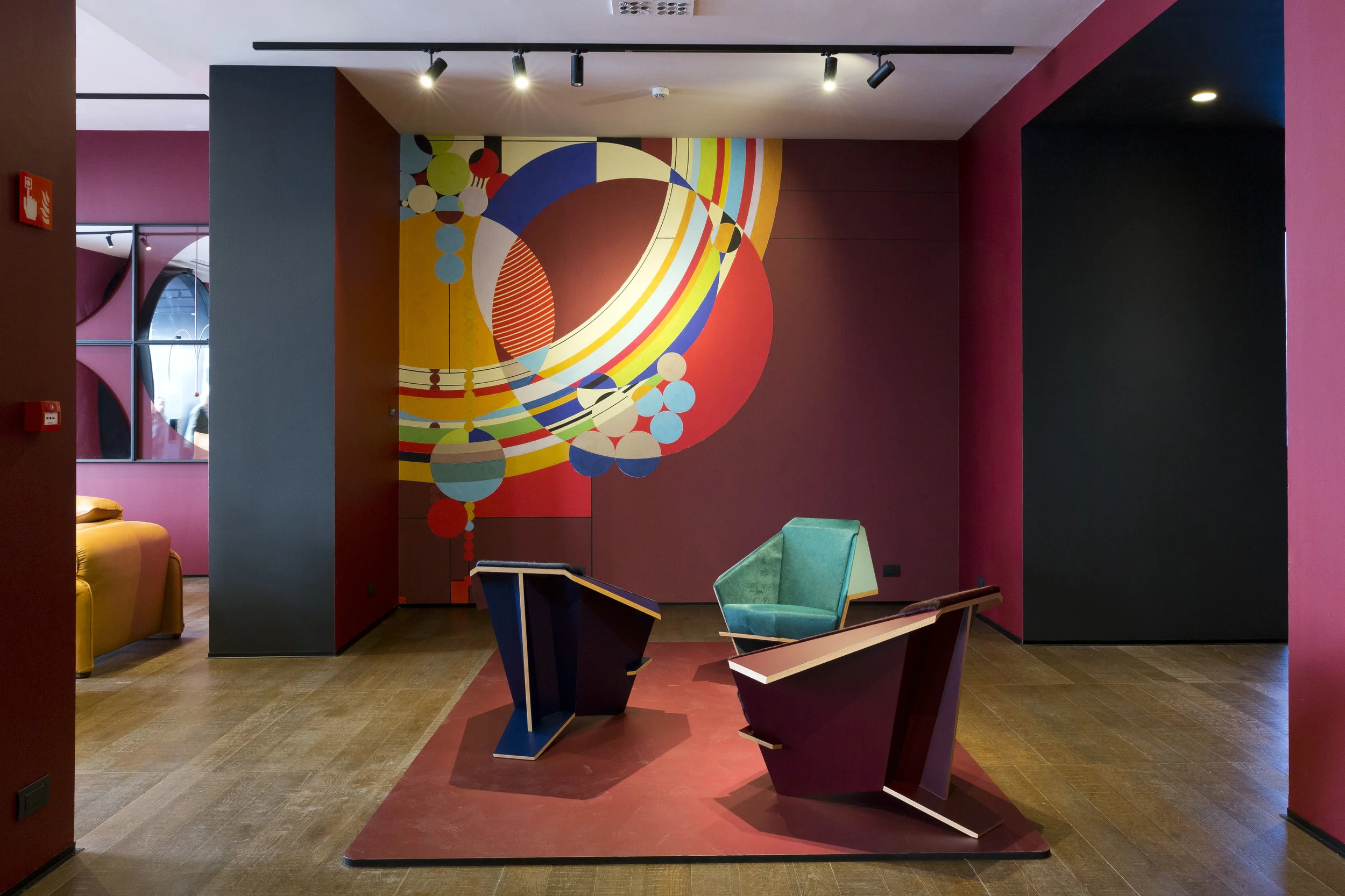Inside the Cassina showroom redesigned by art director Patricia Urquiola.