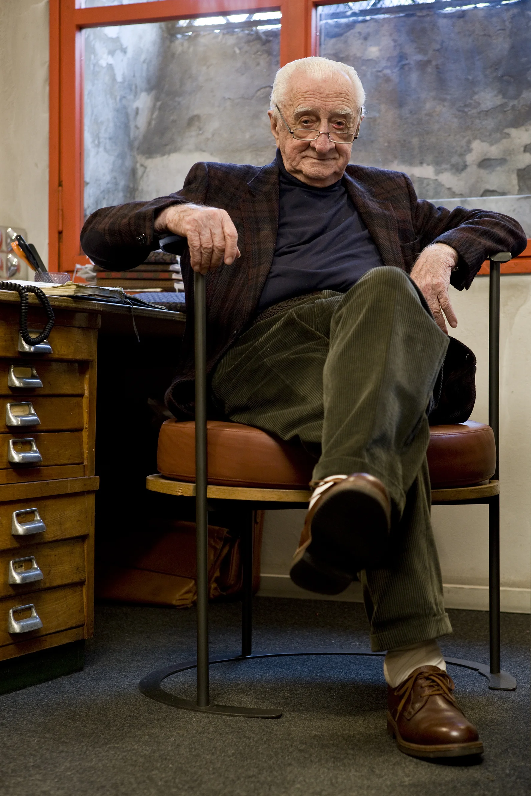 The legendary Milanese architect and designer Luigi Caccia Dominioni