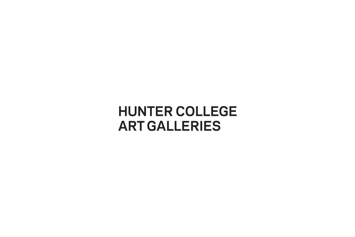 Hunter College Art Galleries, New York