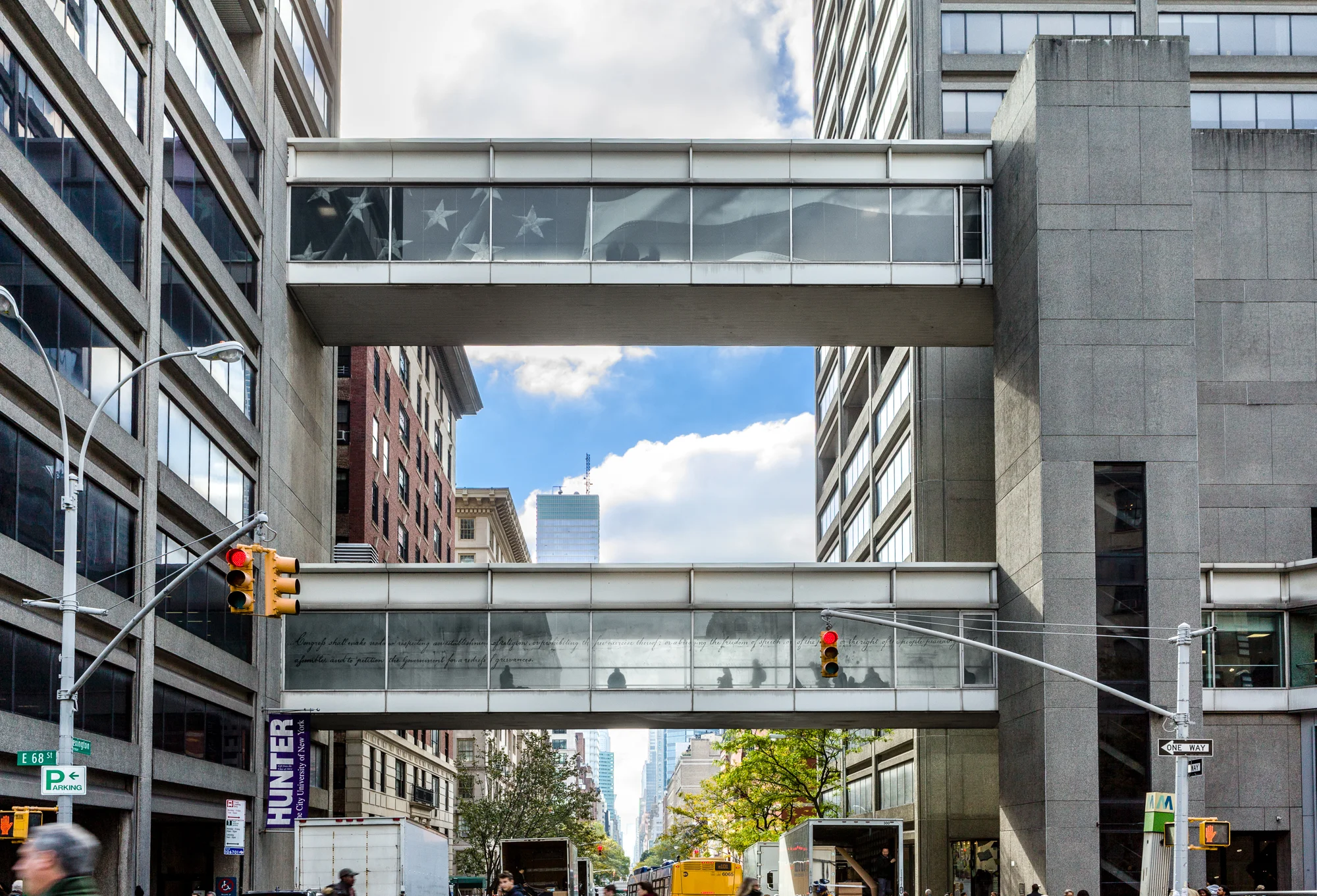Robert Longo: American Bridge Project, Hunter College