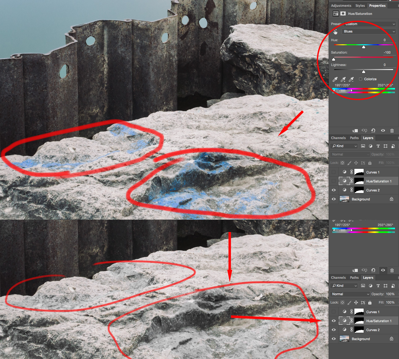Fig. 4: Localized Adjustments