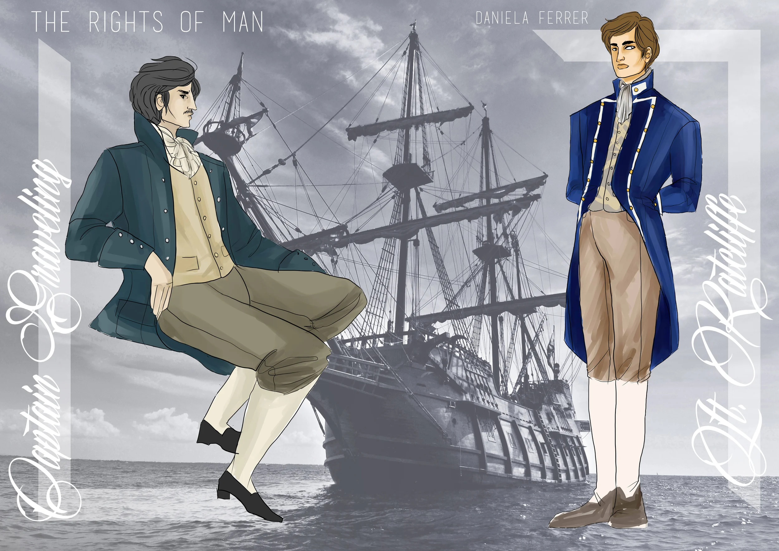 Right of Man Project. Costume design/Illustration: Daniela Ferrer
