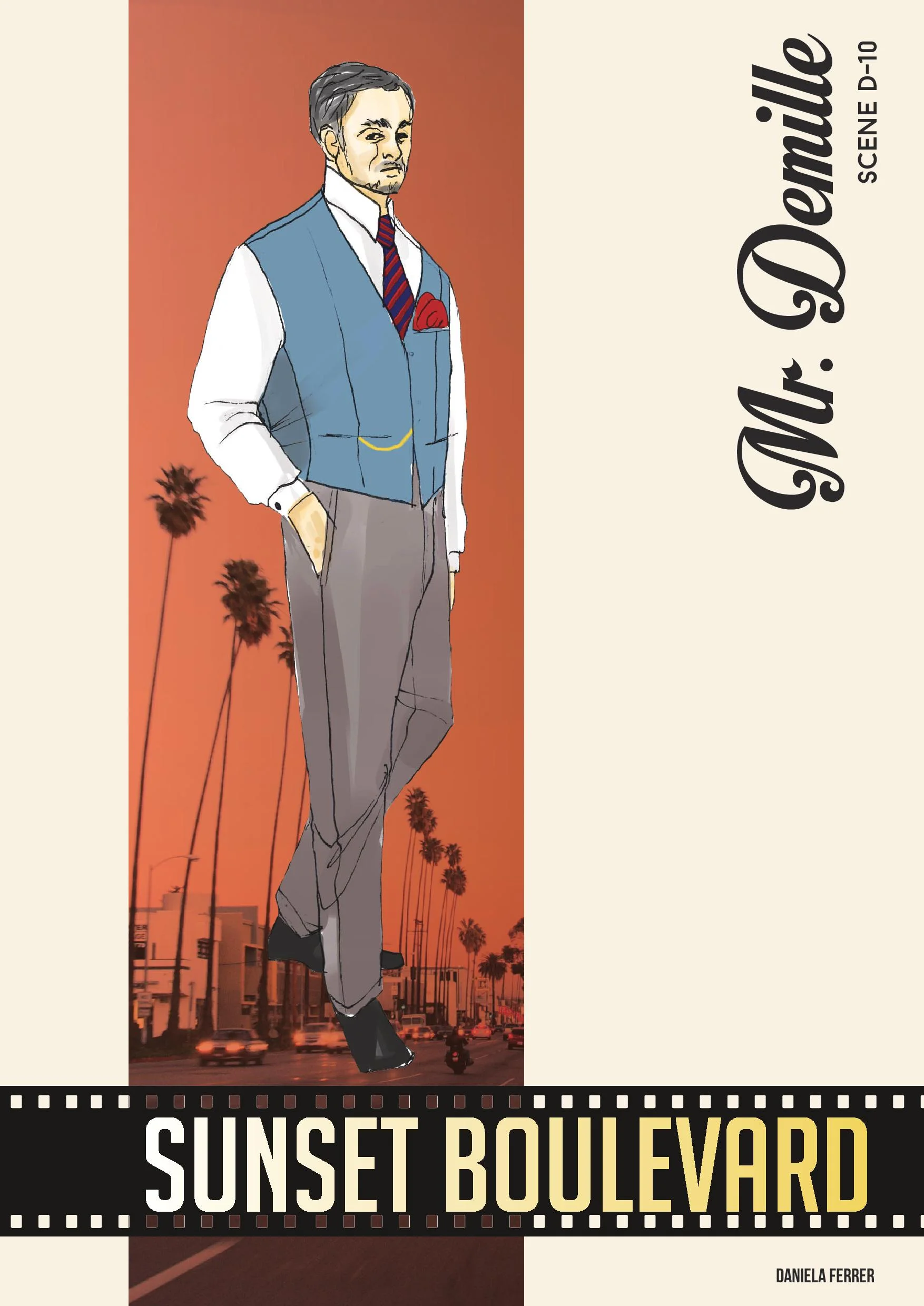 SB Project. Costume design/Illustration: Daniela Ferrer