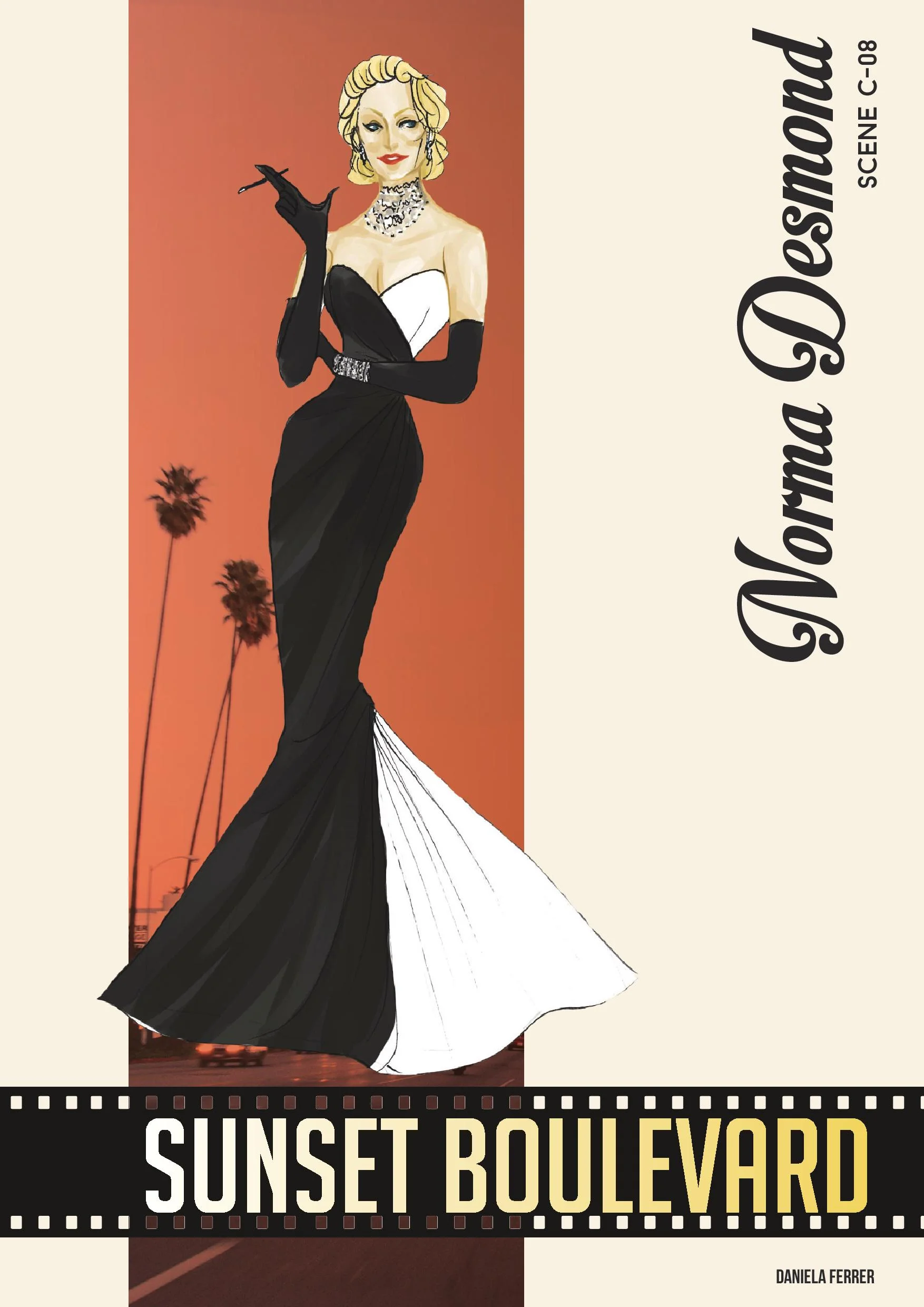 SB Project. Costume design/Illustration: Daniela Ferrer