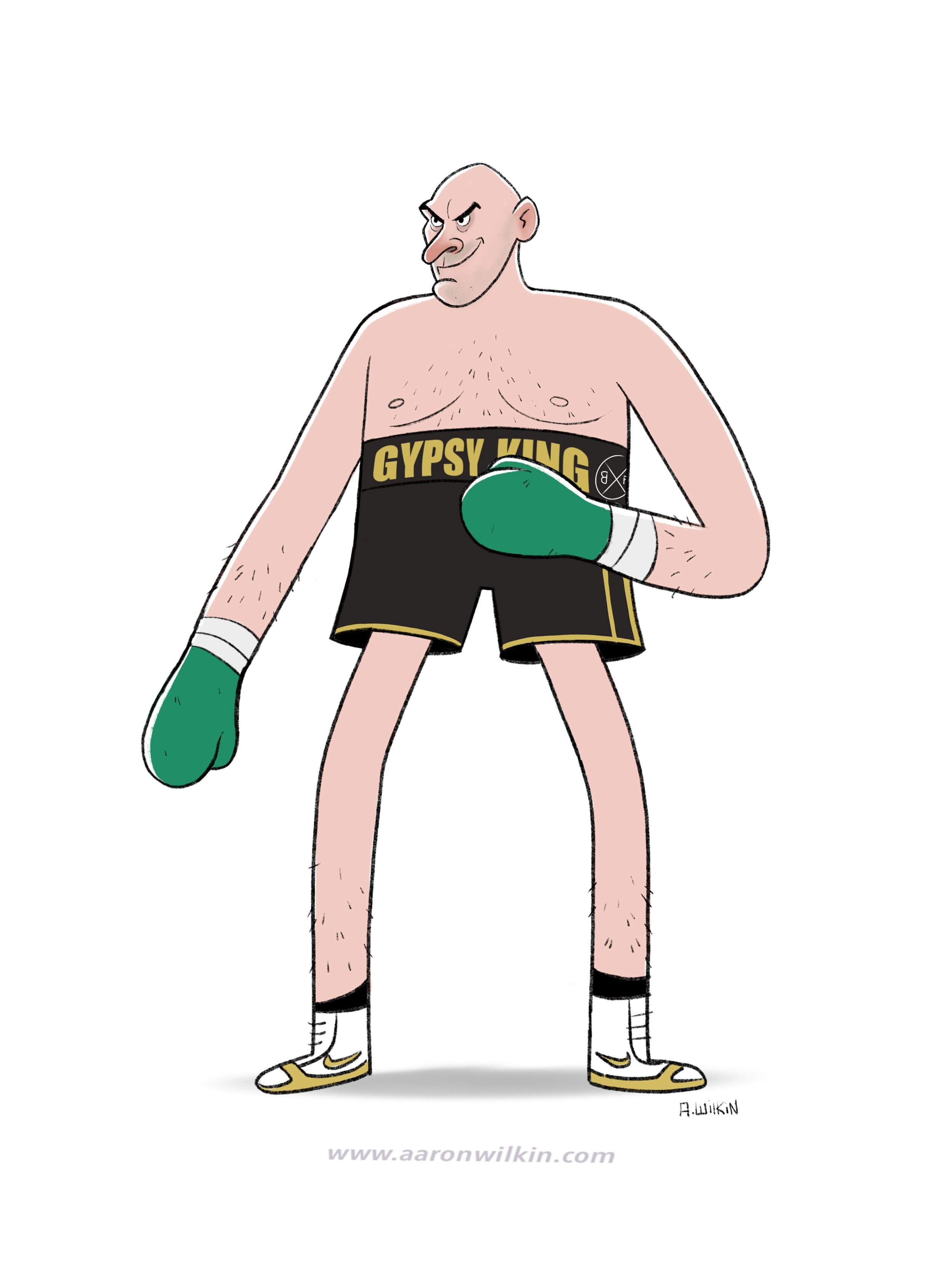 Boxing Character Design