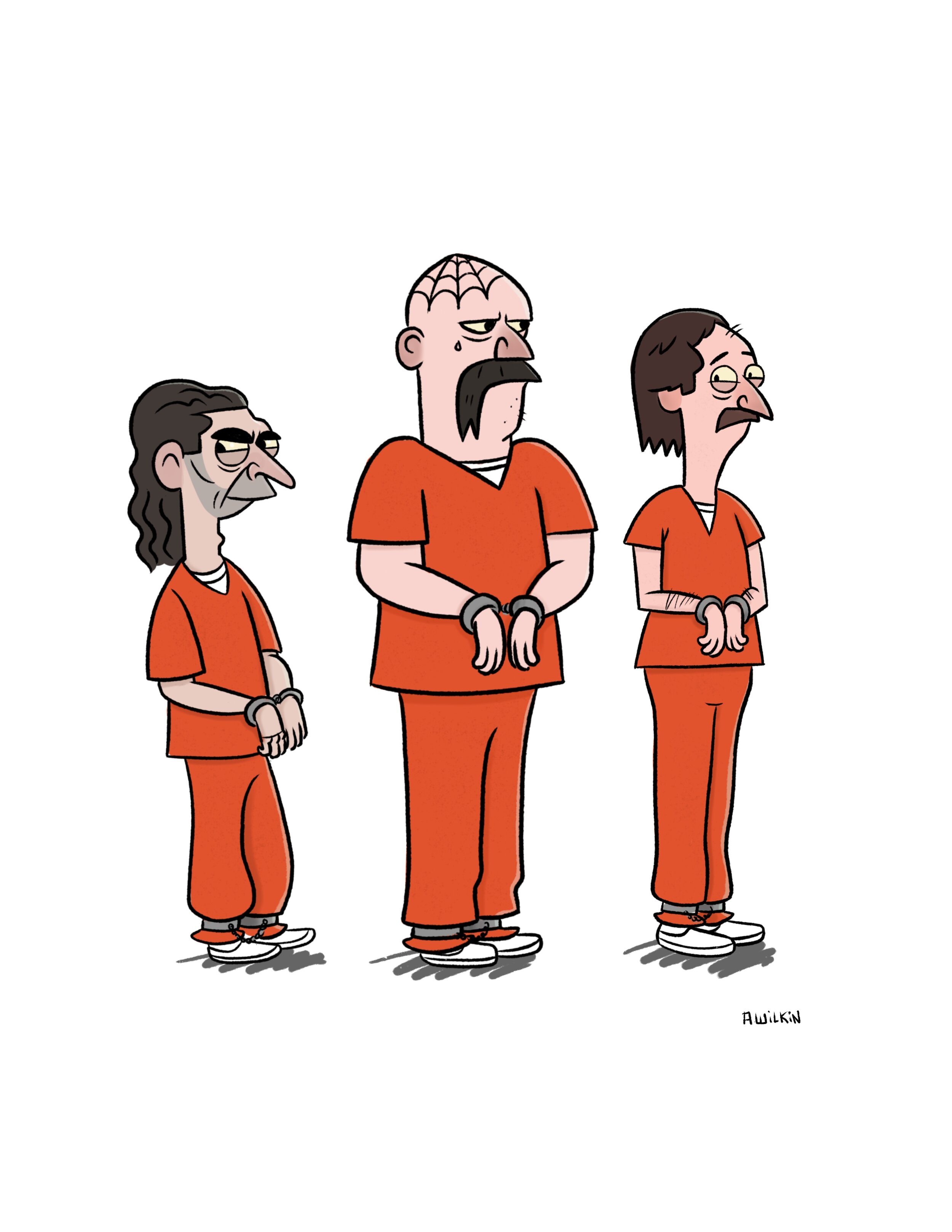 Prison Character Design