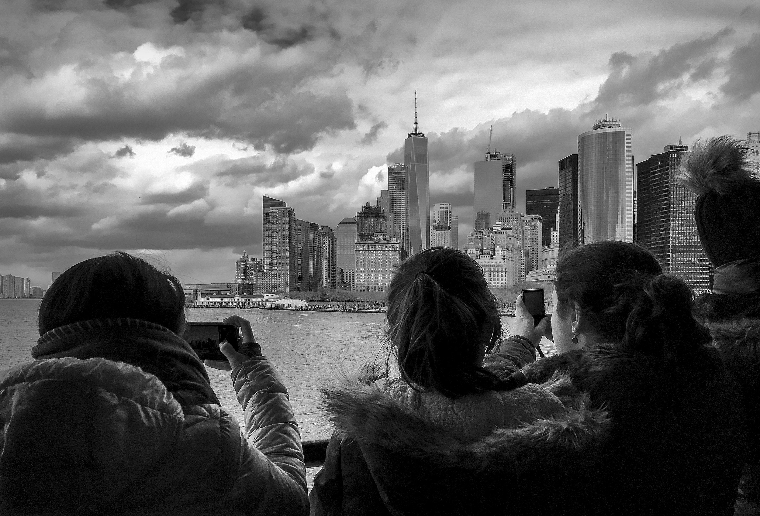 FromFerryNYCityB&W.jpg