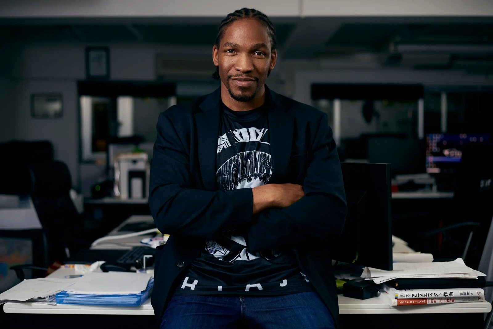 GQ // How Arthell Isom Became the Head of His Own Anime Studio
