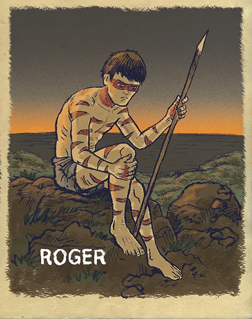 Lotf Cartoon LORD OF THE FLIES – CHARACTER SKETCHES — Andres Vera Martinez