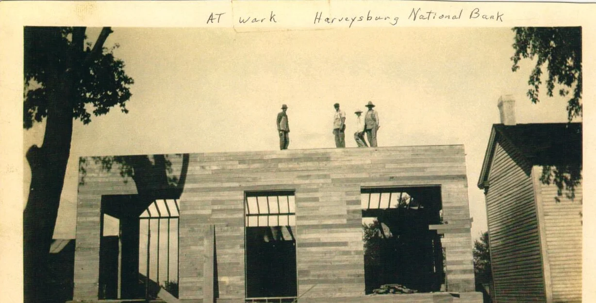Working on Hburg National Bank.jpg