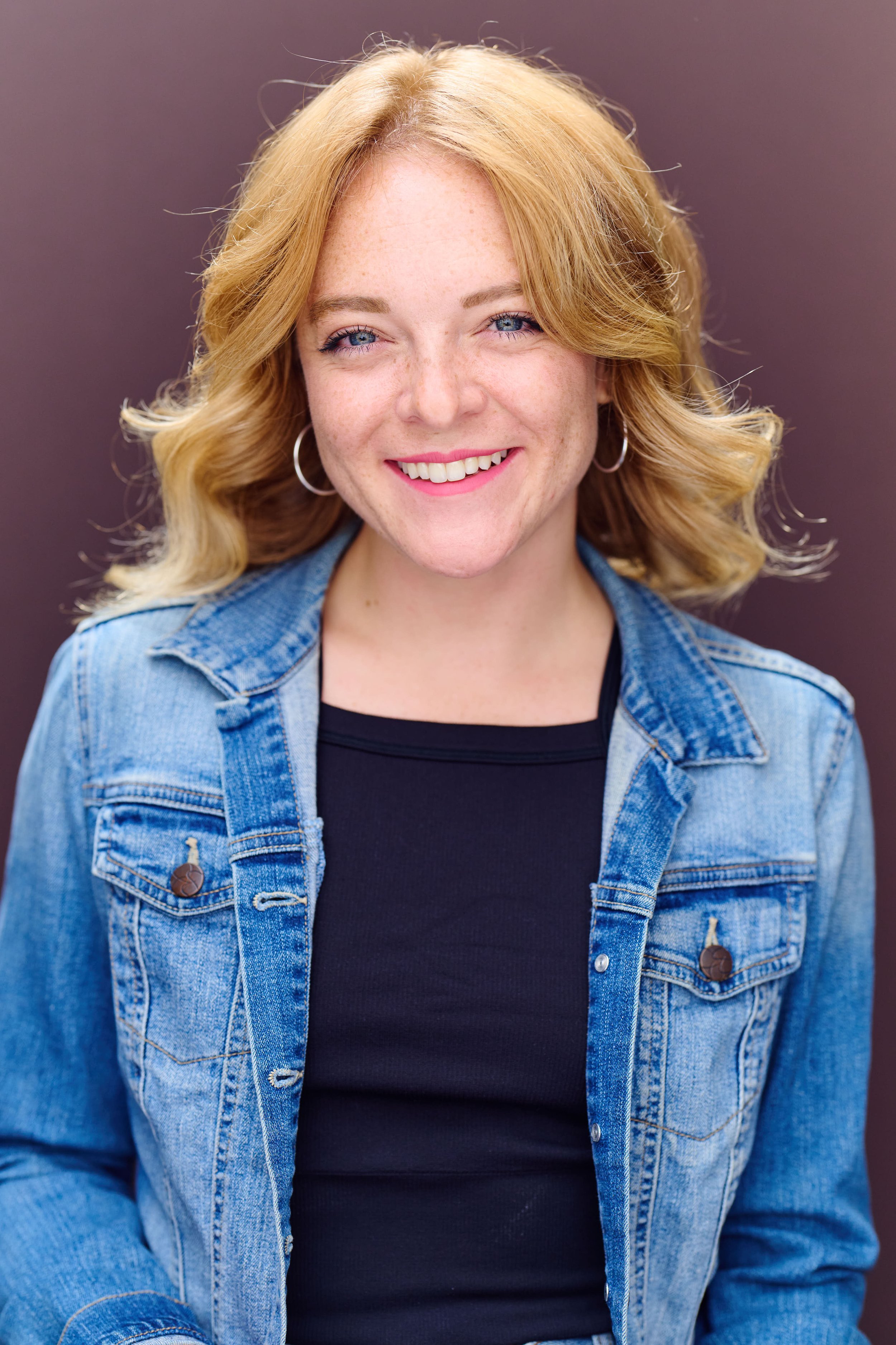 Professional headshot before retouching
