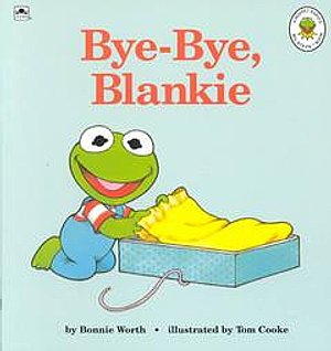 NO Kermit! Don't you know that by saying bye bye blankie you are denying yourself the health benefits of Magic Russian Technology?!