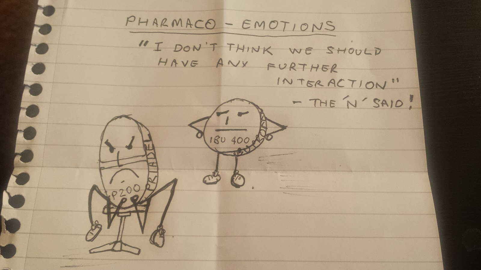 A cartoon by my talented boyfriend :)