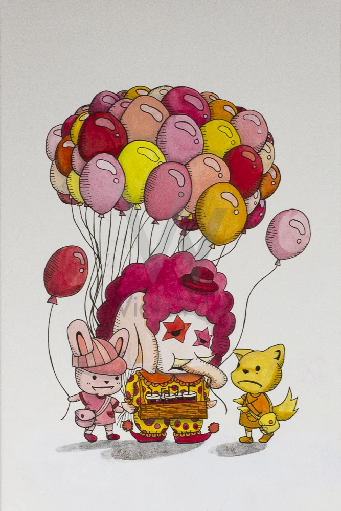 Beverage Advertising Illustration