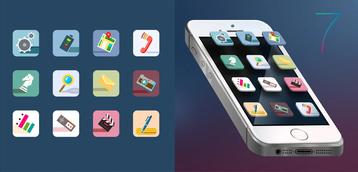 Level up Icons | Photoshop