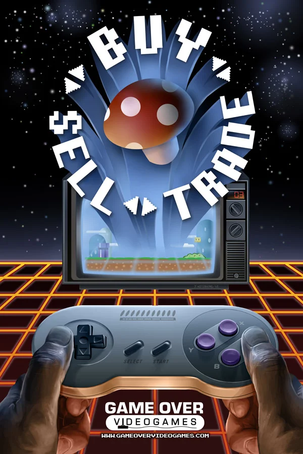 Game Over Videogames | Photoshop