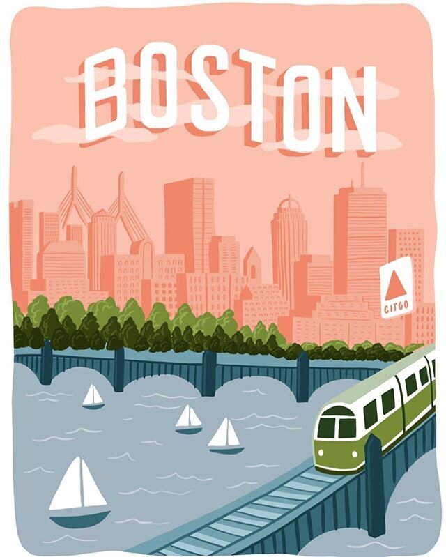 PRE ORDER SALE is live for the Boston skyline print ⛵️
.
This one sold out pretty quickly and I&rsquo;ve had some requests to bring it back- also pairs nicely with the Boston map art print👌🏼
.
Potentially thinking of adding this duo to my own baby&