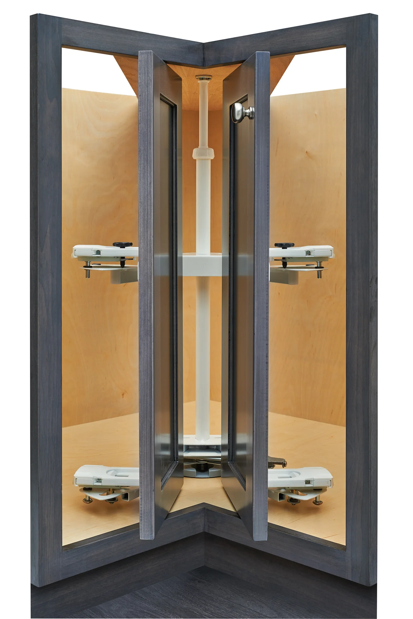 Collapsible Corner Lazy Susan — the decluttering handbook