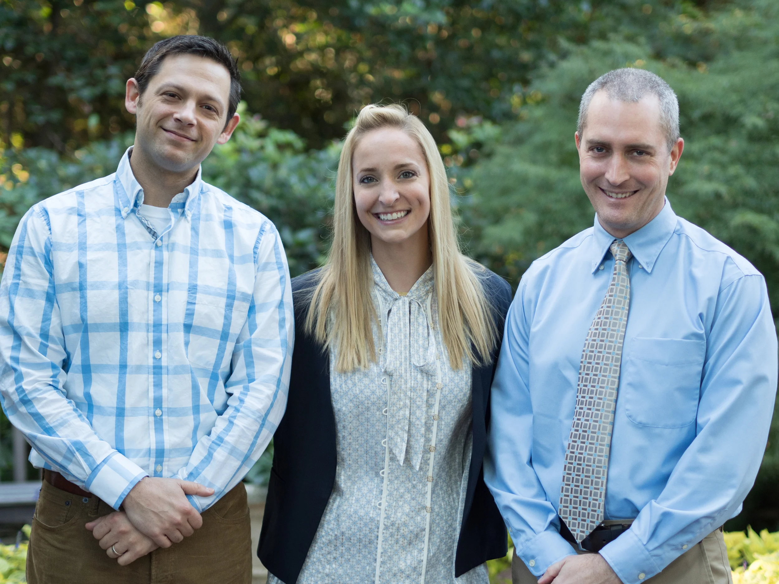 Our OCD awareness speakers. Jon Hershfield, Elizabeth McIngvale and Adam Funderburk