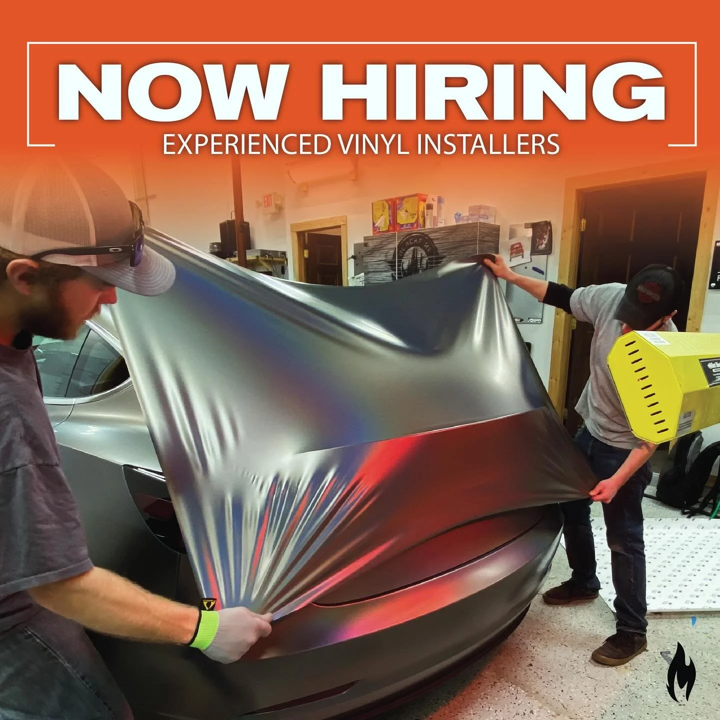 We&rsquo;re Hiring! Looking for a hard working, team player with a passion for the details. Wrapping experience helpful and passion for our industry is a must! We offer industry leading pay, vacation, and bonuses. Email your resume and portfolio to j