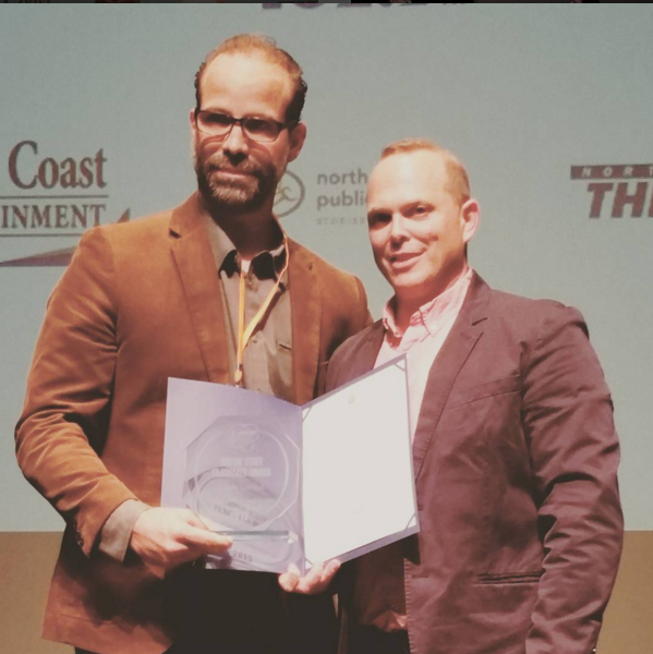 Castelo with Festival Director Adam Paul