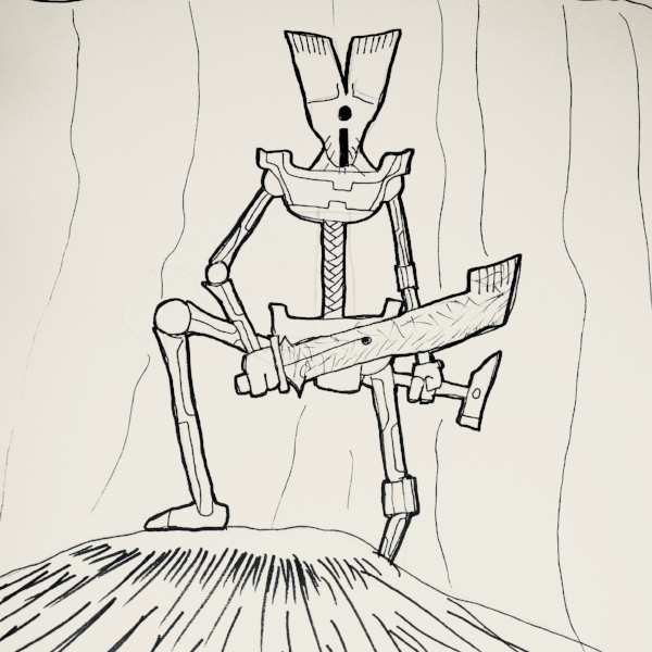 Bunnyhead, defender of the wastes!