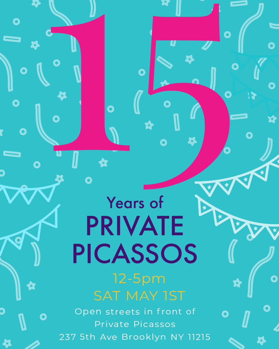 15th anniversary party