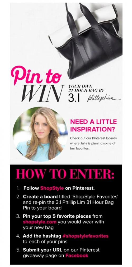 Pin to Win Campaign (2012)
